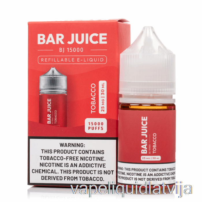 Tabakas - Tāfelītes Sula - 30ml 50mg Vape šķidrums